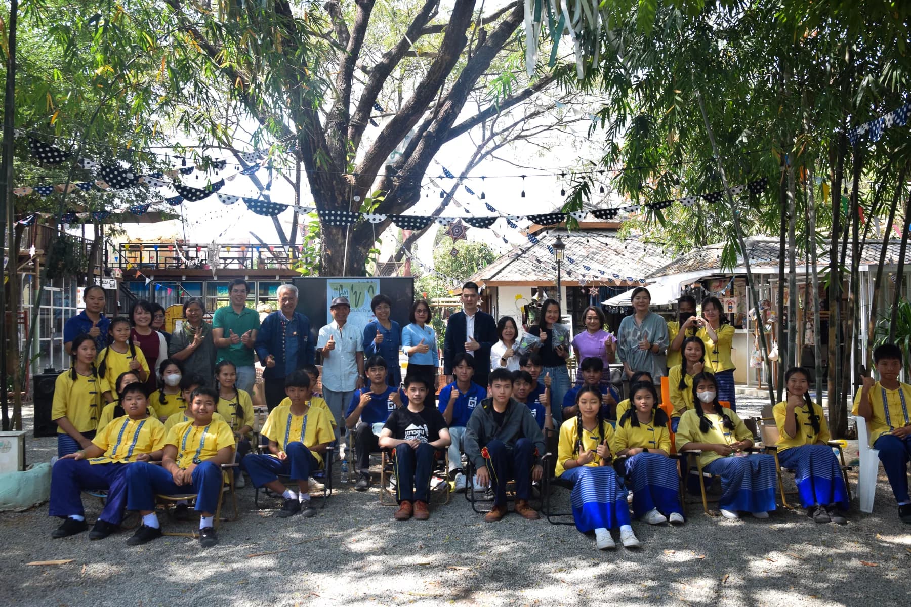 จากต้นฉำฉา สู่การจัดการพื้นที่สีเขียว – ย่านเศรษฐกิจสร้างสรรค์ อ.สันกำแพง 