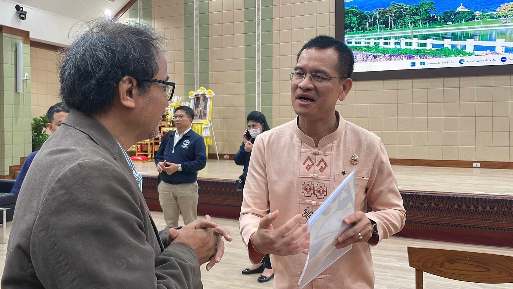 ประชาสังคมเหนือยื่นหนังสือถึงผู้ว่าฯขอความชัดเจนการควบคุมการเผา